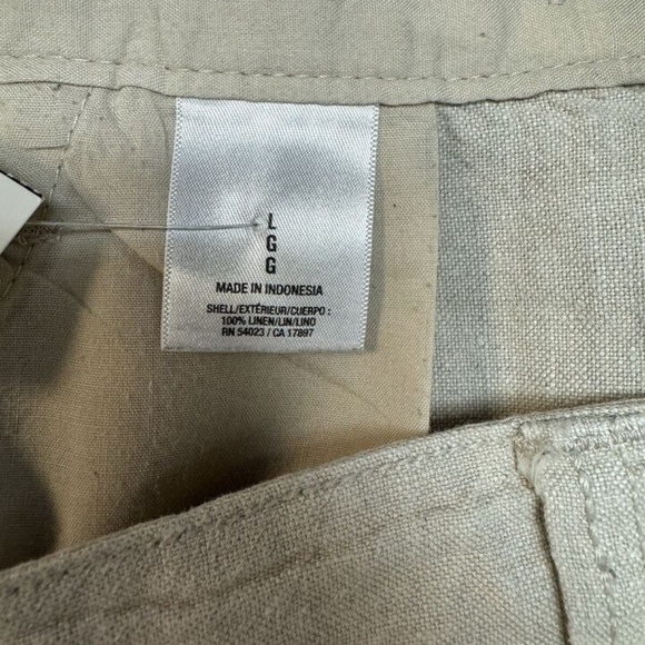 Old Navy, Men, 2 Shorts $16 Each, Beige, White, Sz L, Bermuda, Zip, Cord.! - Picture 8 of 12
